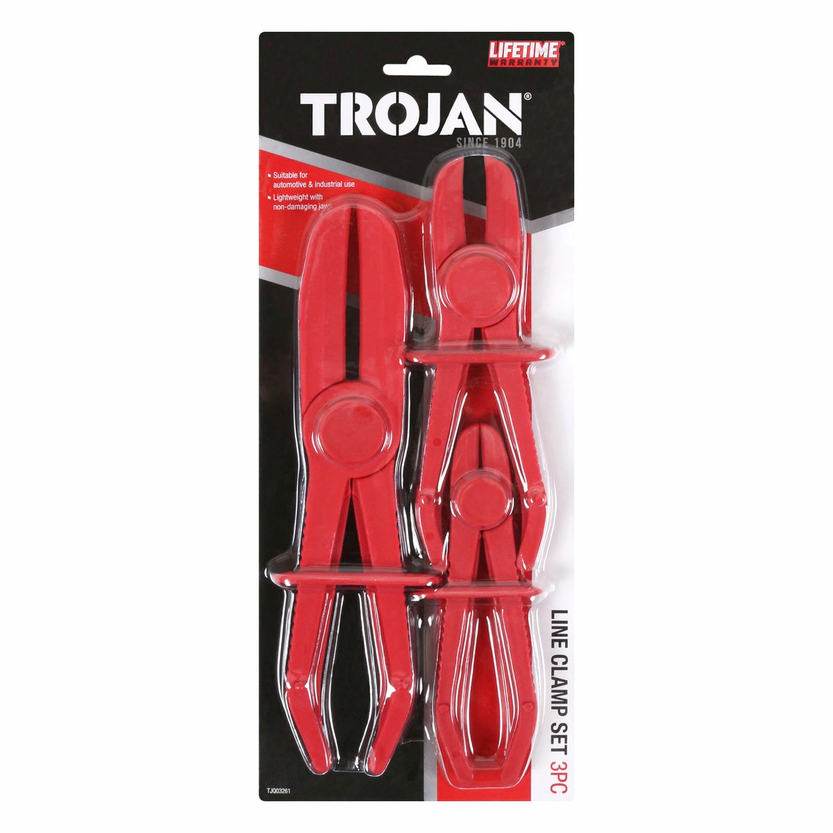 Trojan 3 Piece Line Clamp Set