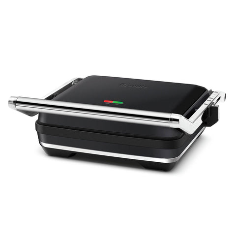 Breville Toast and Melt Four Slice Sandwich Press - Black Truffle, Floating Hinge, 2200W - LSG5450BTR