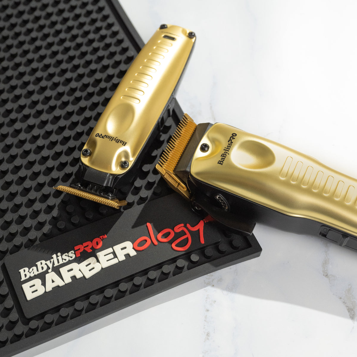 BaBylissPRO Lo-ProFX cordless hair clipper - gold, 6800RPM motor, 3300mAh lithium-ion battery - 900890