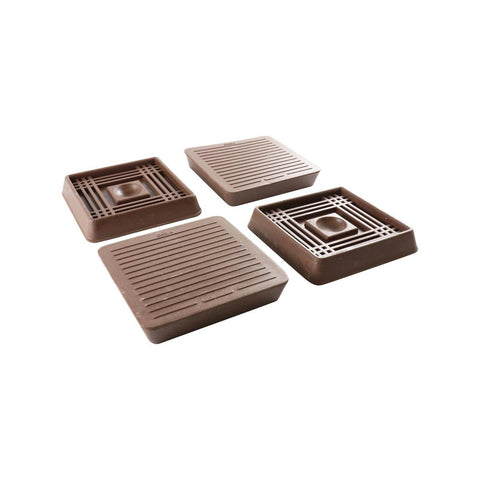 Surface Gard Castor Cups - 51mm - Rubber - For Carpet & Hardwood - 4 Pack - SuperSaverAU - view 1