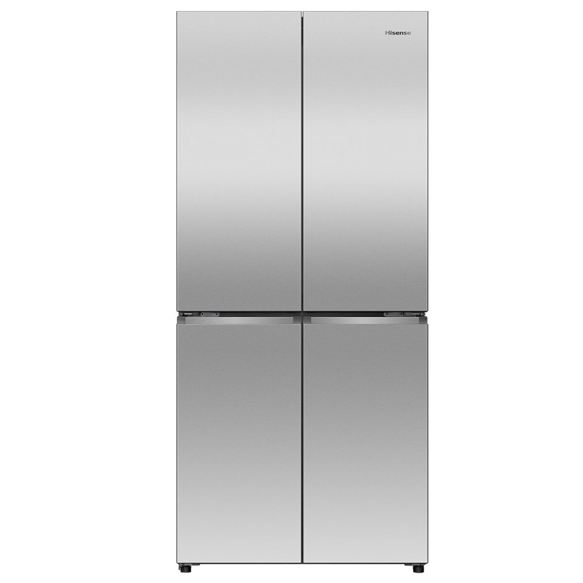 Hisense 483L French Door Fridge - Stainless Steel - Pure Flat Design - Counter Depth - HRCD483TS
