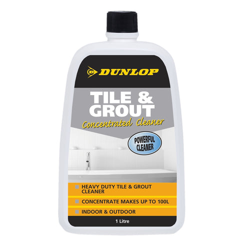 Dunlop Tile & Grout Cleaner 1L Concentrated Heavy-Duty Neutral Cleaner