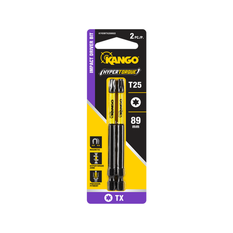 Kango HyperTorque TX25 89mm Impact Driver Bit - 2 Pack