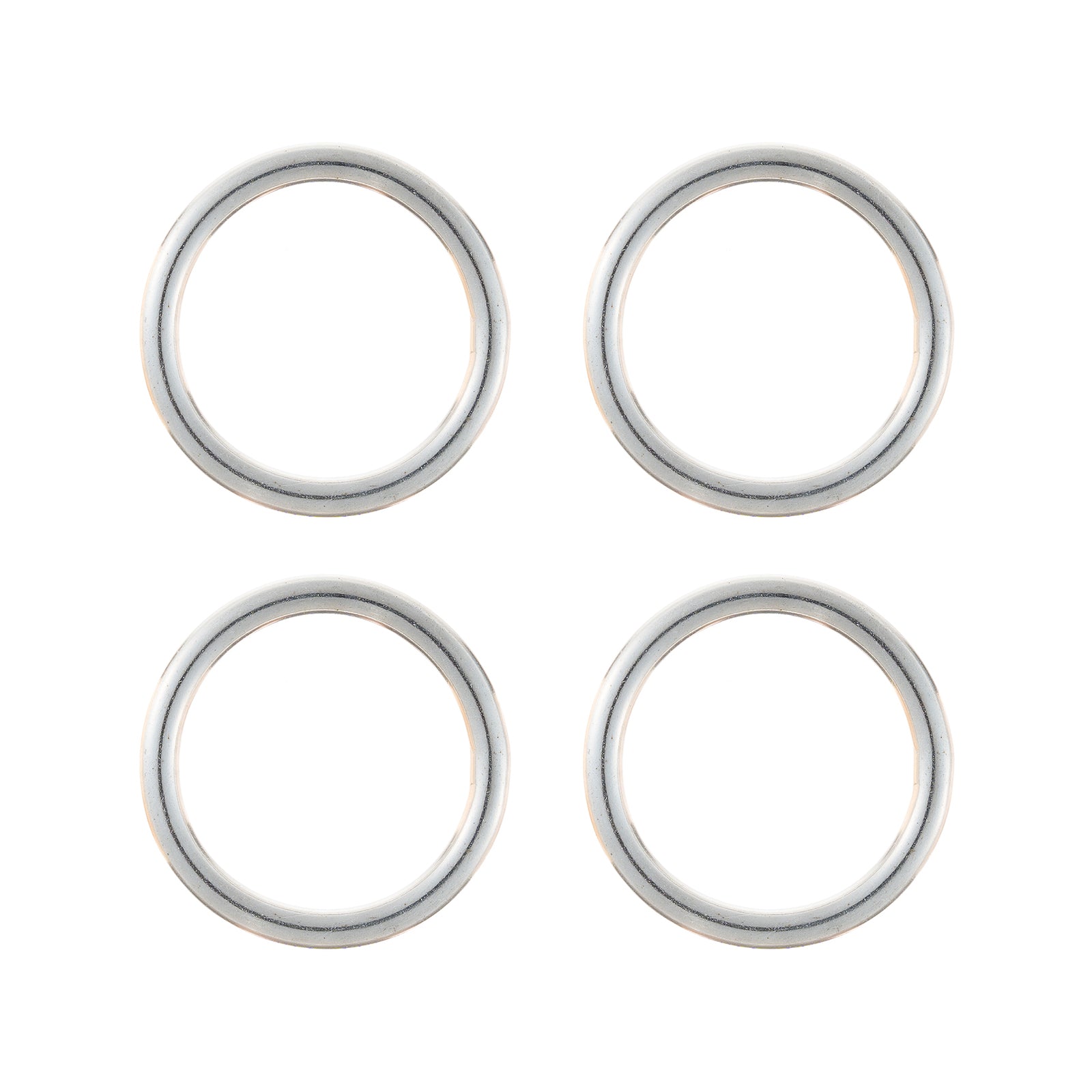 Taskmaster 6 x 40mm 316 Stainless Steel Round Rings - 4 Pack