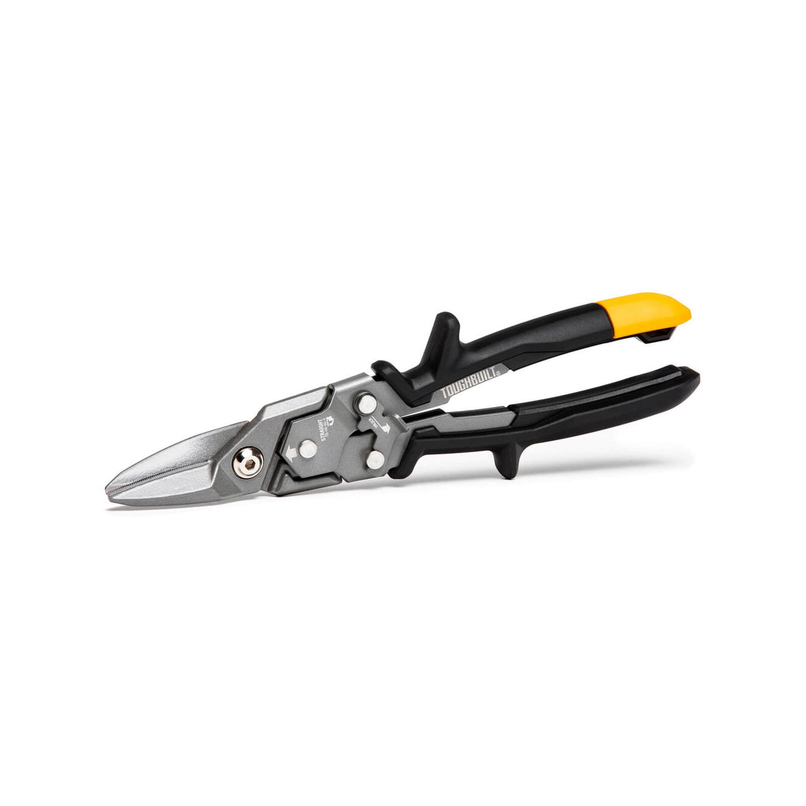 ToughBuilt Straight Cut Aviation Snips Chrome Molybdenum