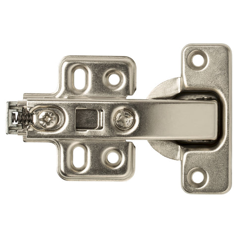 Kaboodle Blind Corner Cabinet Hinge 1 Pair Nickel Plated Adjustable Clip-On
