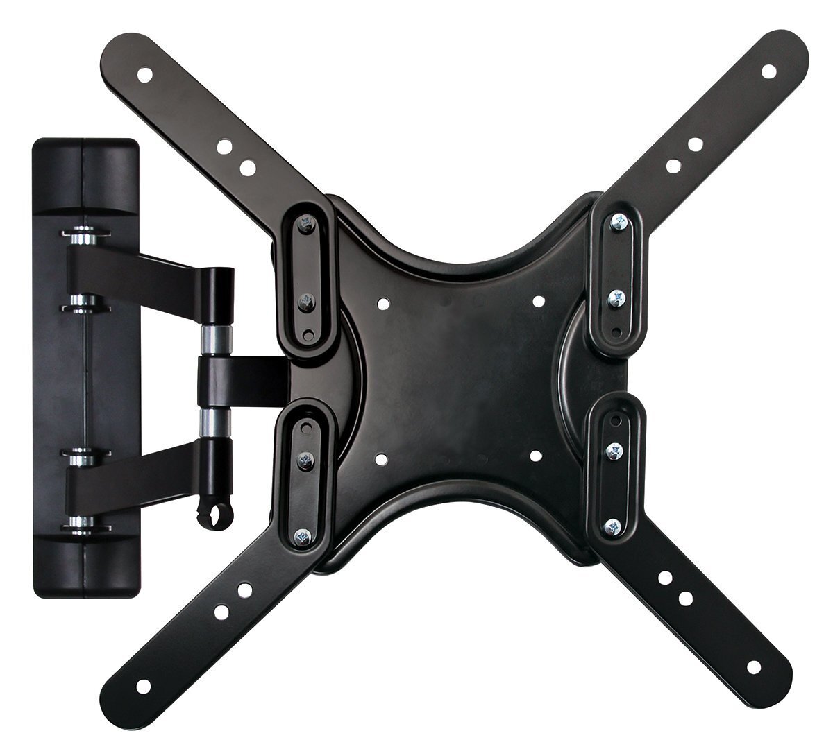 Crest full-motion TV wall mount for 25 to 55 inch TVs - Tilt and swivel, up to 35kg - Black - MFP5FM