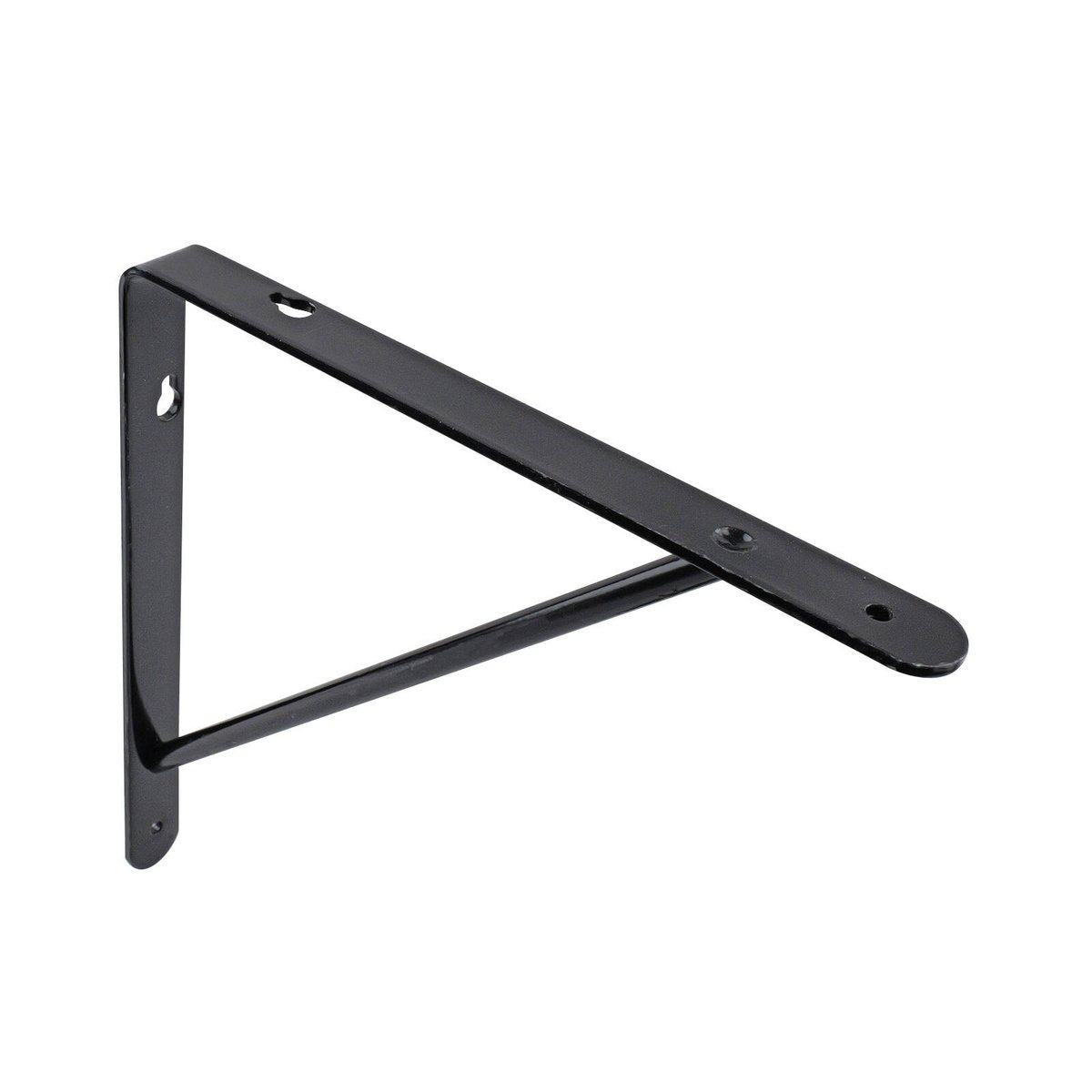 Carinya Black Heavy Duty Studio Stayed Bracket 200mm Steel 125kg - SuperSaverAU - view 1