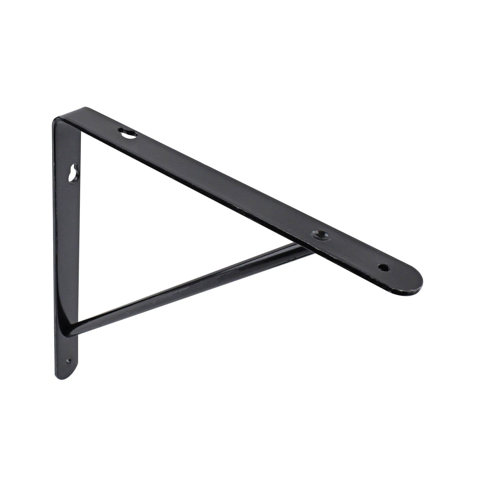 Carinya 200 x 200mm Black Powder Coated Steel Studio Stayed Bracket 125kg
