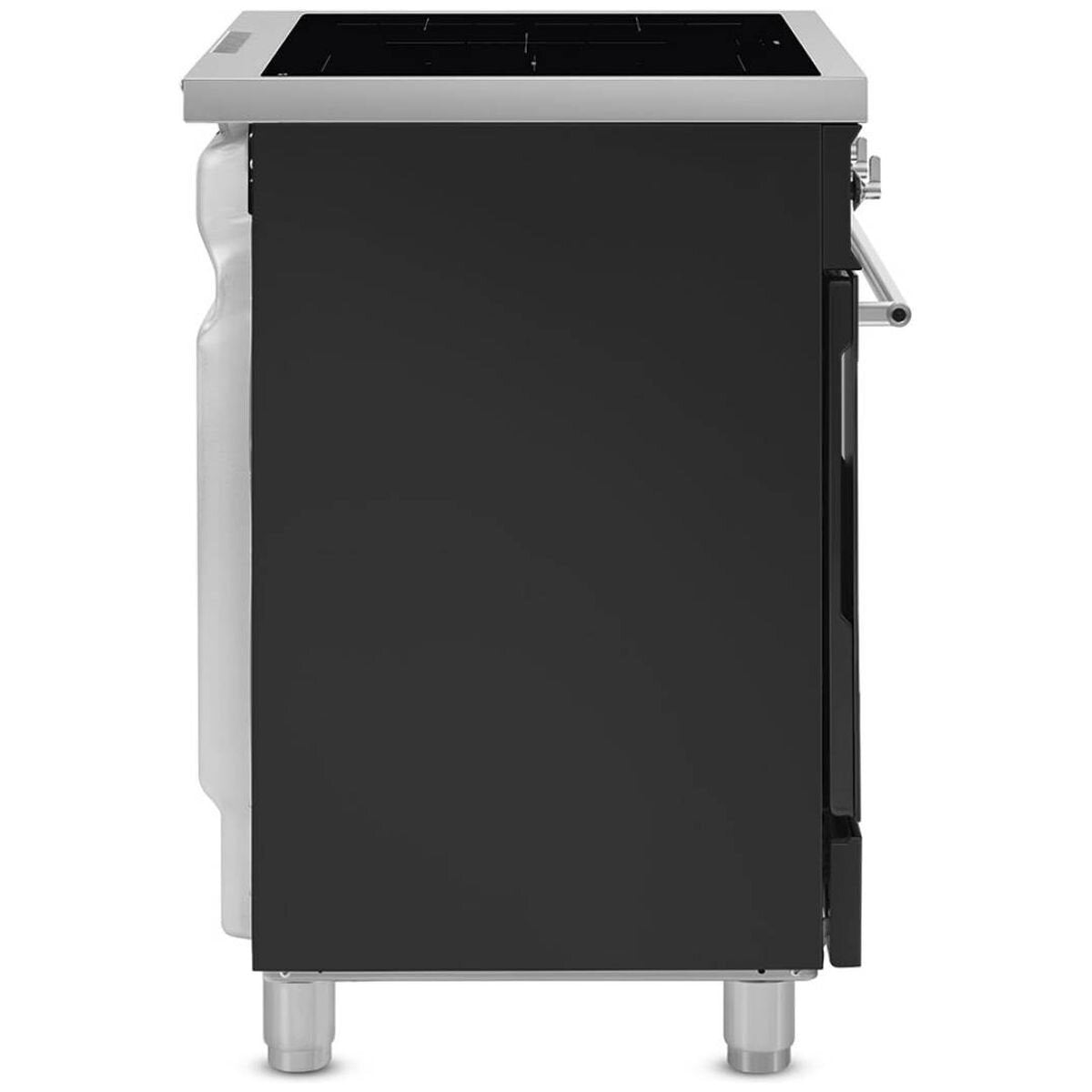 Smeg 90cm Freestanding Induction Oven - Matte Black, 5 Cooking Zones, Ever Clean Enamel - C9IMMB2