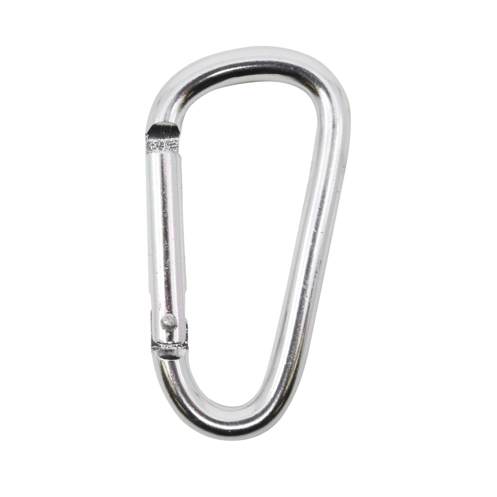 Key Essentials 6mm Aluminium D-Shape Key Ring - Mixed Colours