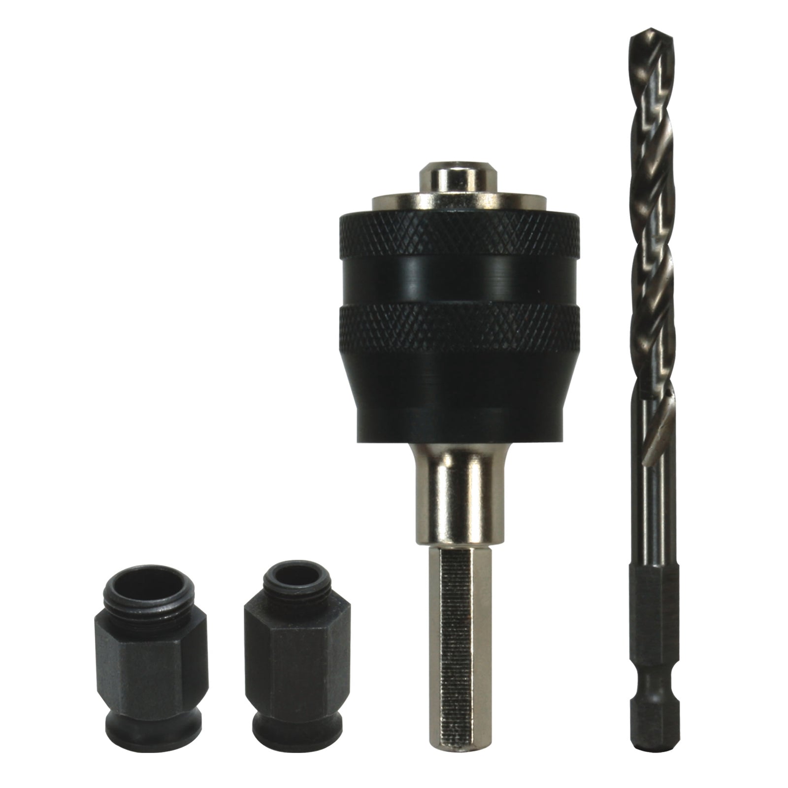 Diablo 3/8 inch Plastic Snap-Lock Plus Hole Saw Mandrel System with Bit and Nuts