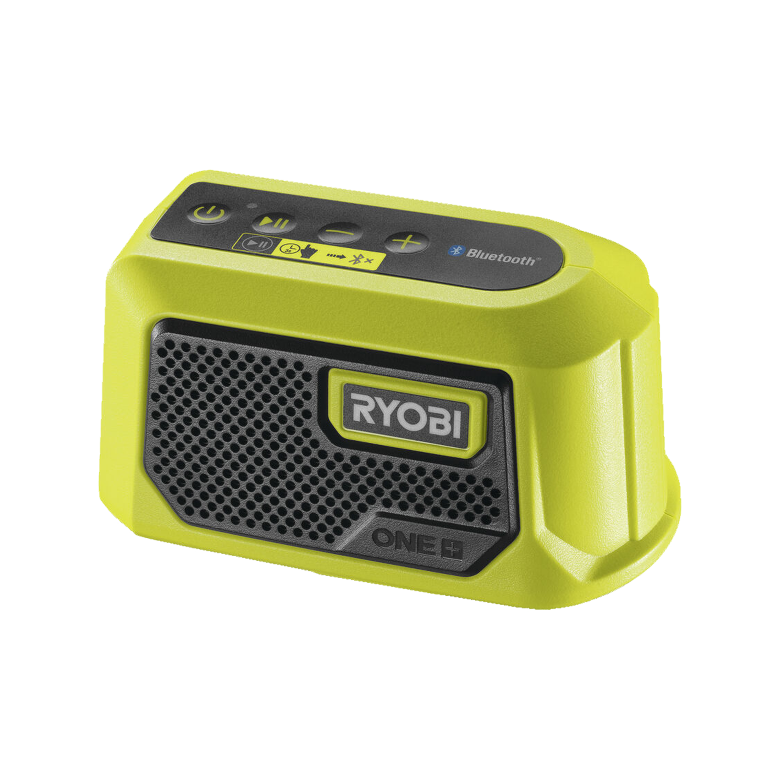 Ryobi ONE+ 18V Compact Bluetooth Speaker RBTM18 - Portable, Skin Only