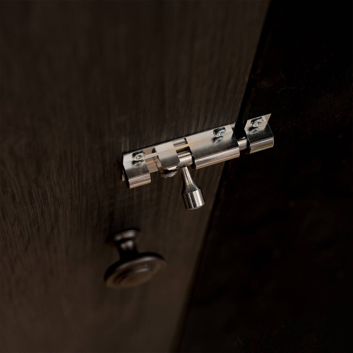Taskmaster 50mm Chrome Plated Barrel Bolt - Solid Brass Security Solution - SuperSaverAU - view 5