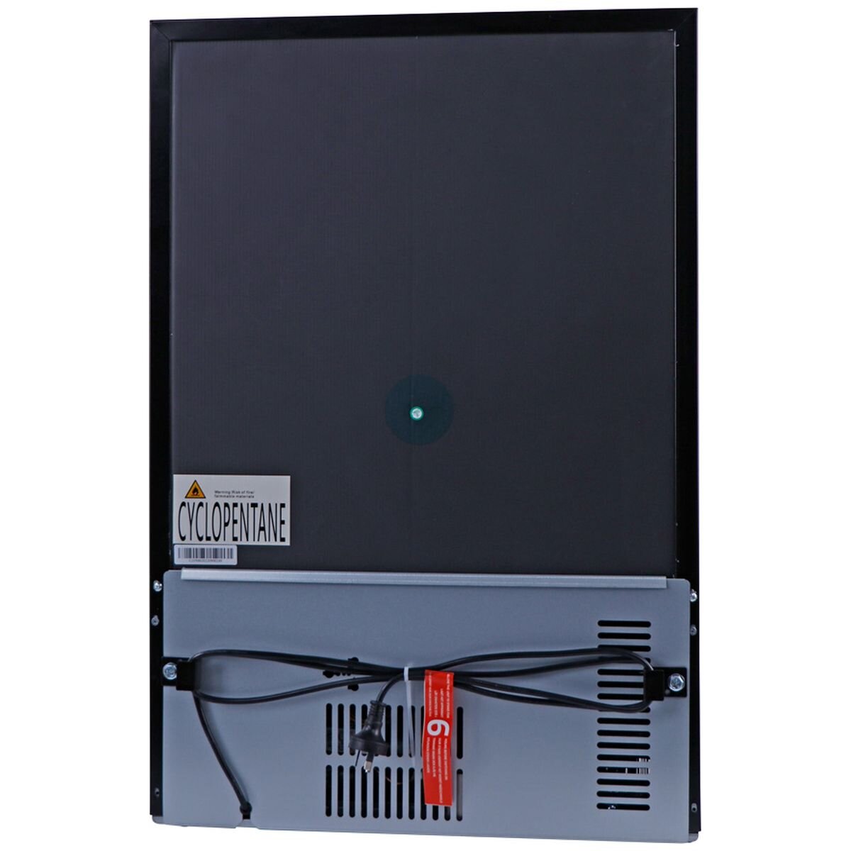 Smart 118L drinks chiller - black, lockable door, 7 star energy rating, interior light - SMH1840BLK