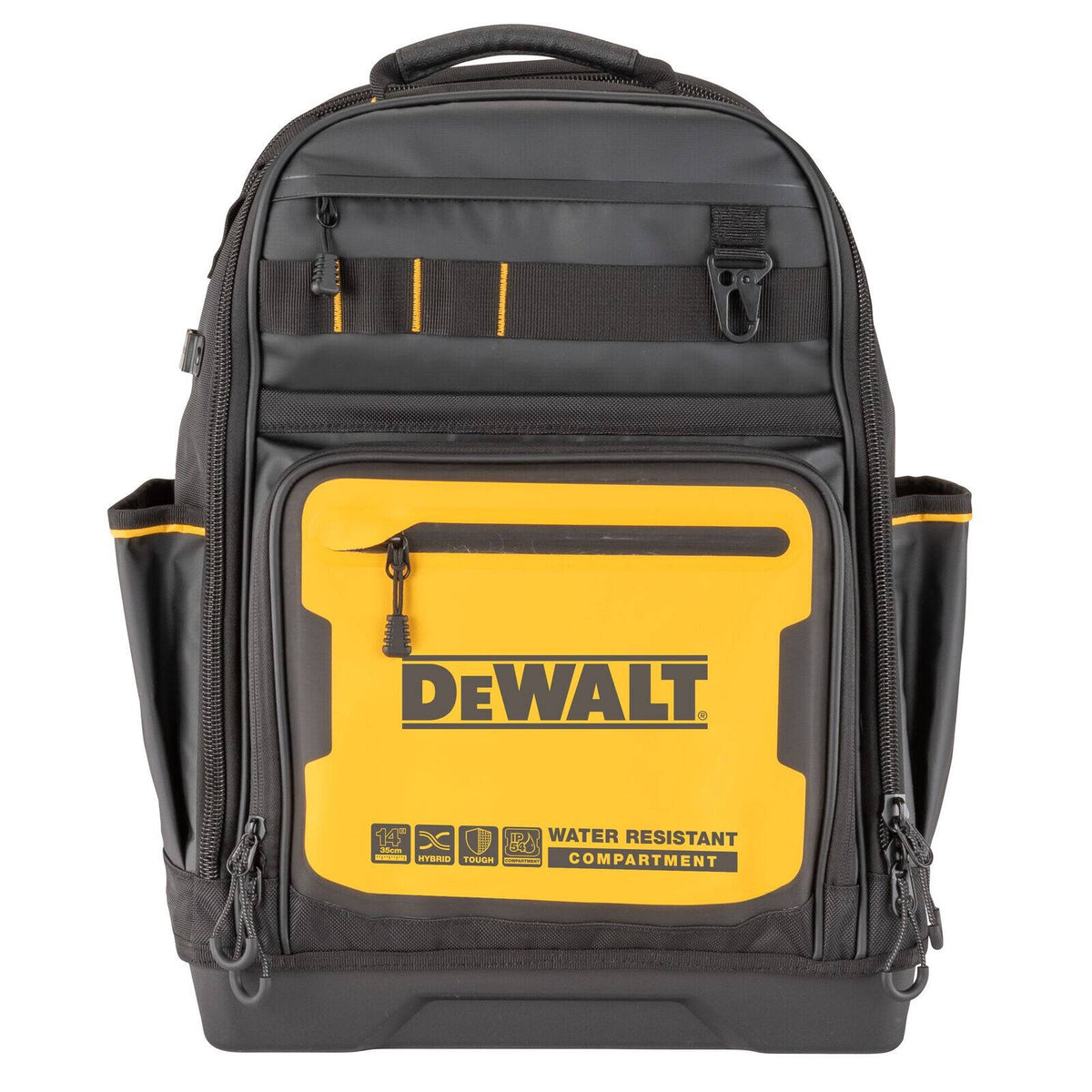 DeWALT Pro Tool Backpack, 43 Pockets, Water-Resistant, Tape Holder