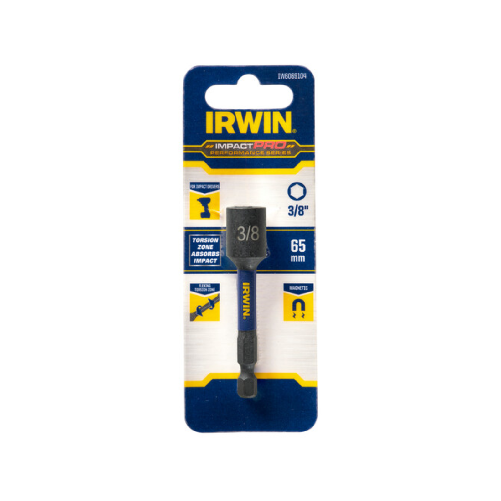 Irwin 65mm 3/8" Impact Pro Performance Nutsetter