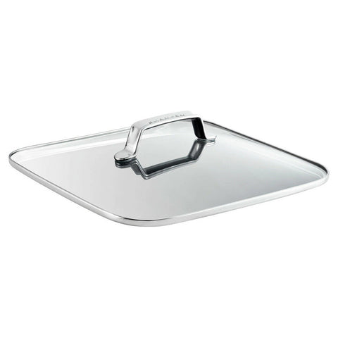 Scanpan TechnIQ 32 x 32cm Glass Lid for Roaster - Stainless Steel Rim, Cast Steel Handle - 17181