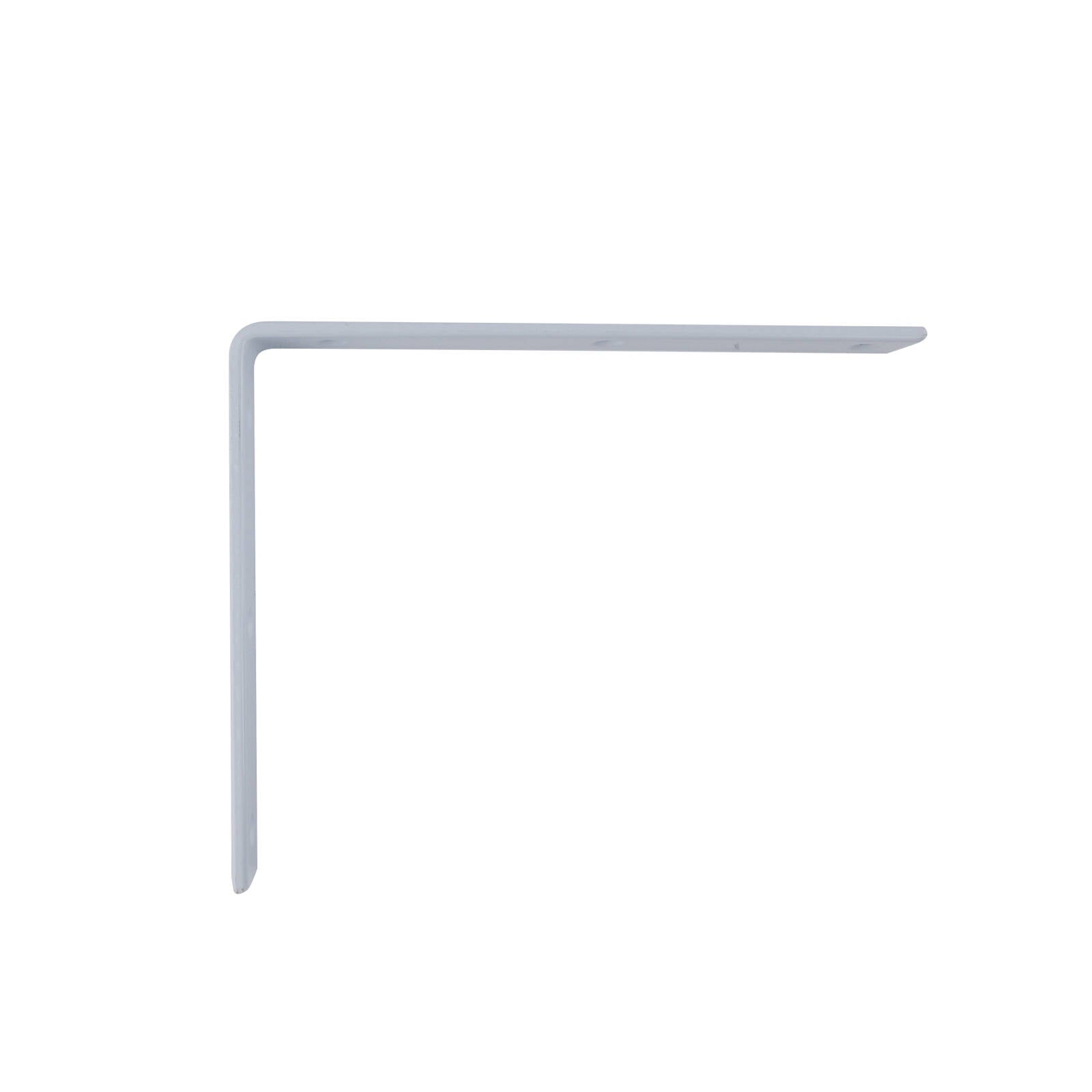 Carinya 250 x 200mm White Powder Coated Steel Heavy Duty Angle Bracket 50kg
