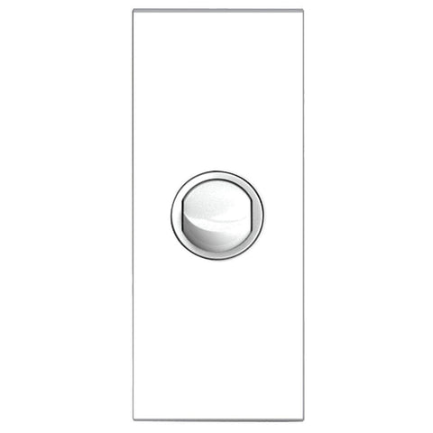 HPM VIVO Architrave Switch 1 Gang Plastic White Easy Installation - SuperSaverAU - view 1