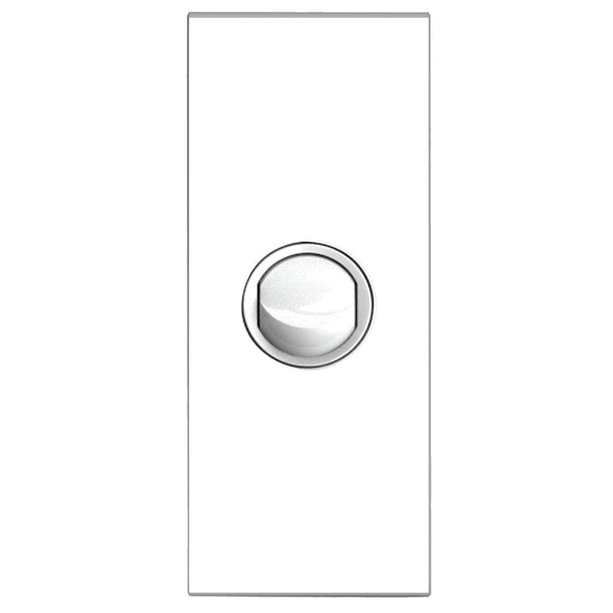 HPM VIVO Architrave Switch, 1 Gang White 10A 240V Indoor