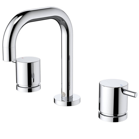 Caroma Luna Lever Basin Tap Set Chrome Lead Free Brass WELS 5 Star 6L/min