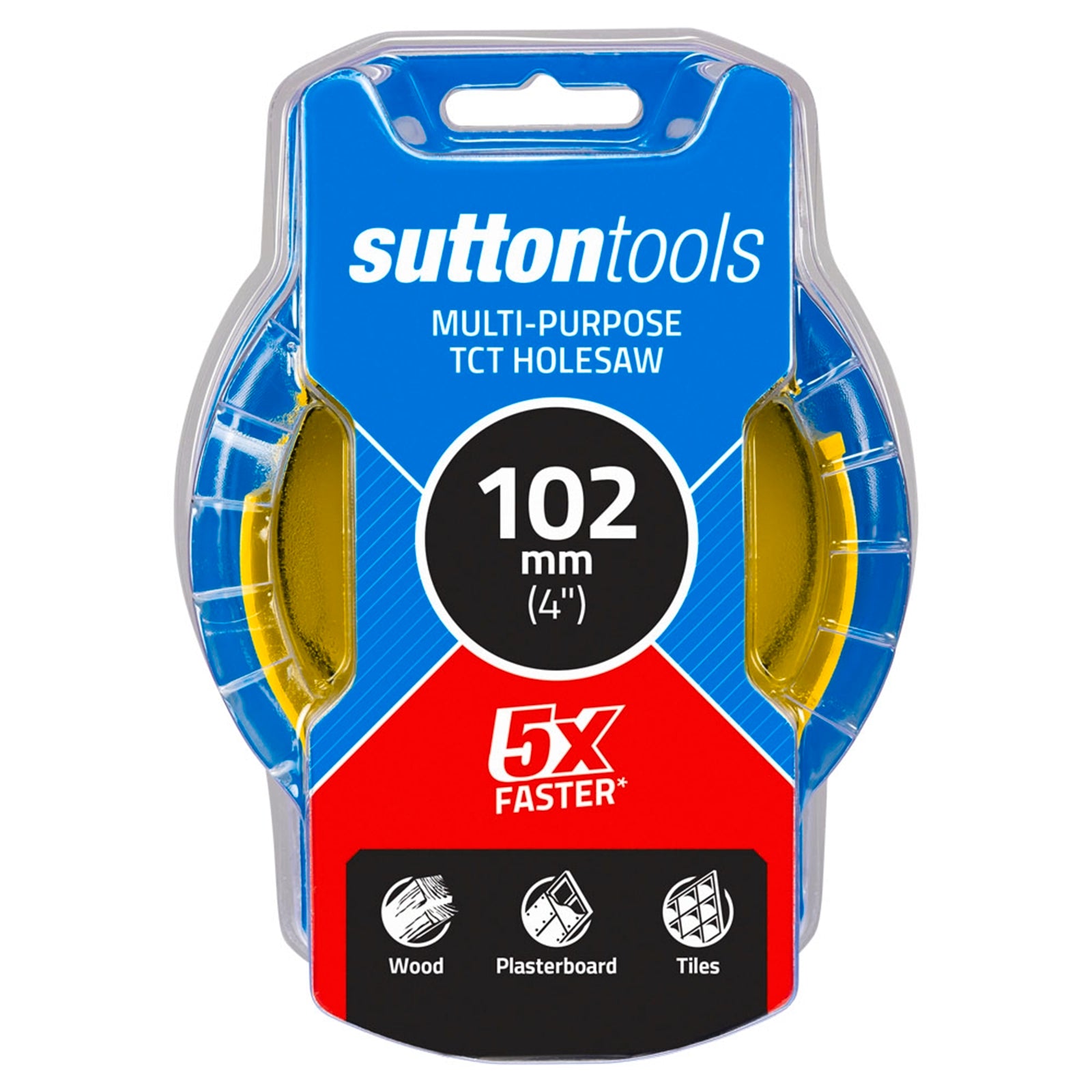 Sutton Tools 102mm TCT Multi-Purpose Seamless Holesaw