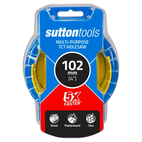 Sutton Tools 102mm TCT Multi-Purpose Seamless Holesaw