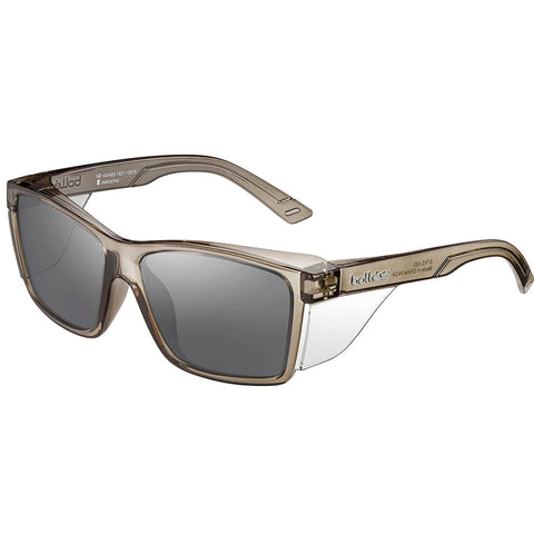 Bolle Safety STKS 420 Platinum Smoke Safety Glasses Anti-Fog UV Anti-Scratch
