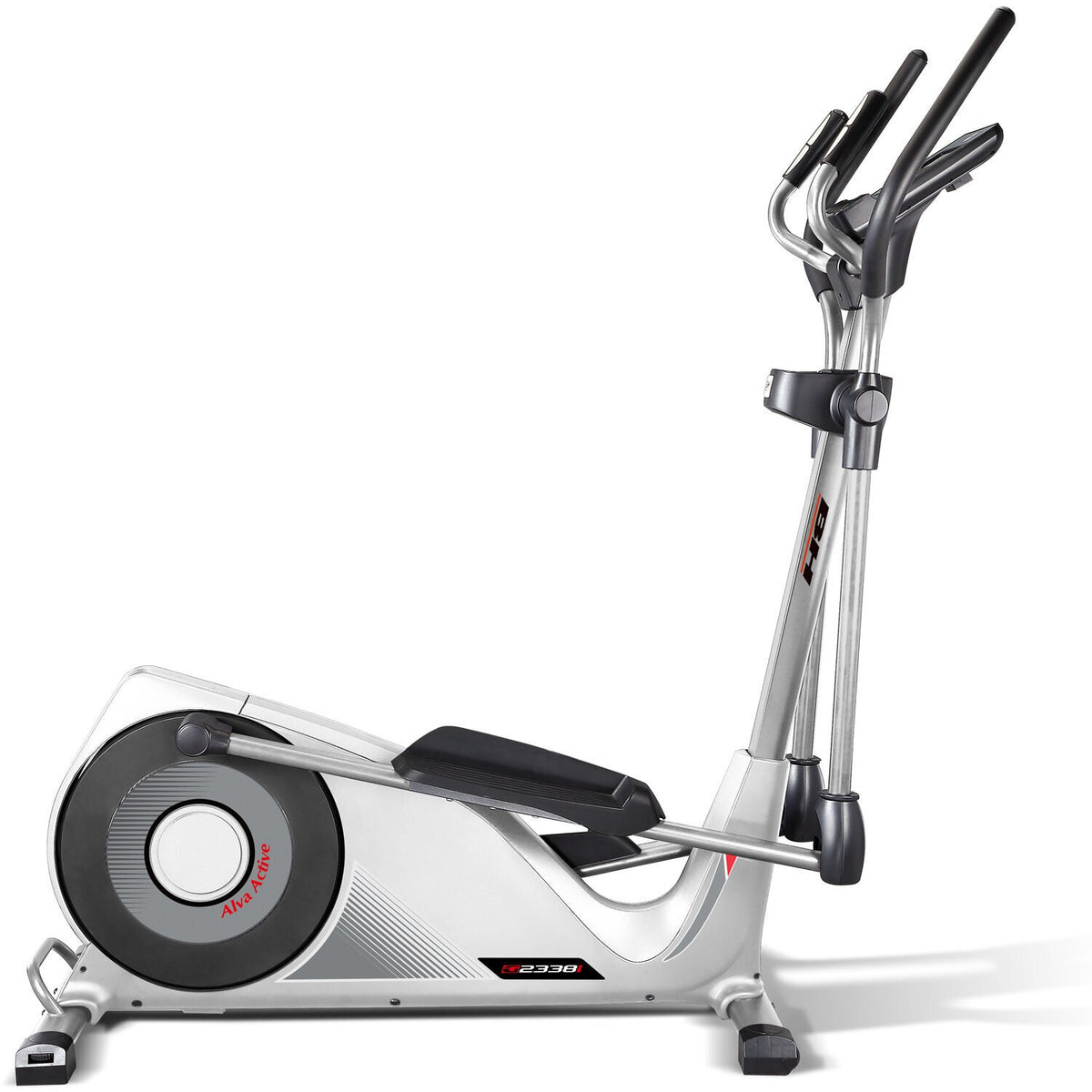 BH Fitness Elliptical - Bluetooth, 12 Preset Programs, 24 Intensity Levels, 9kg Flywheel - G2338I