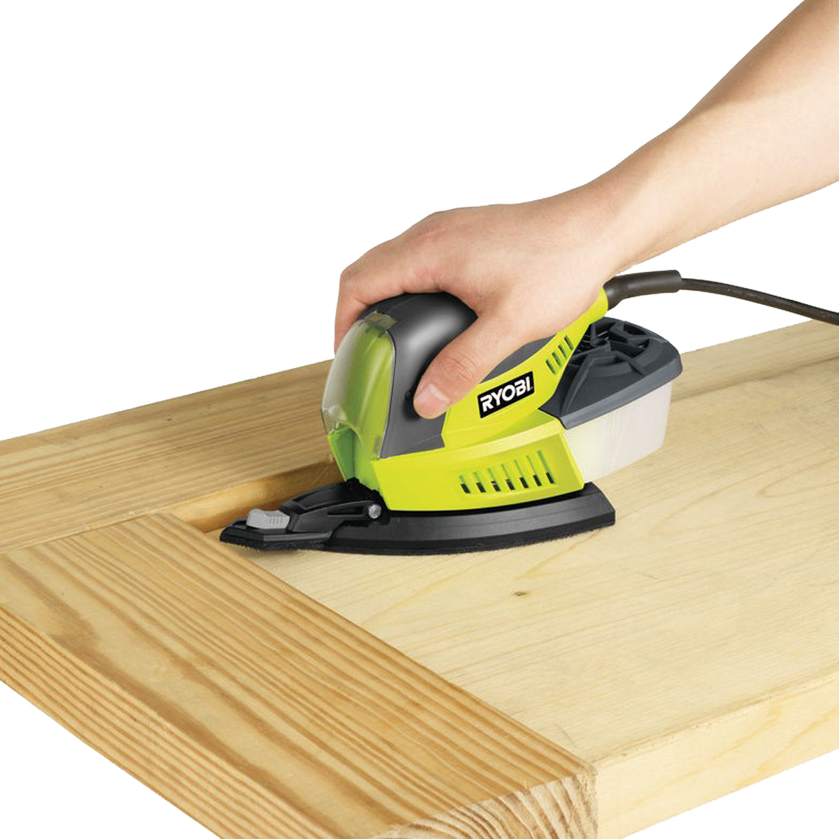 Ryobi 100W Palm Sander with Dust Bag RPS100-S