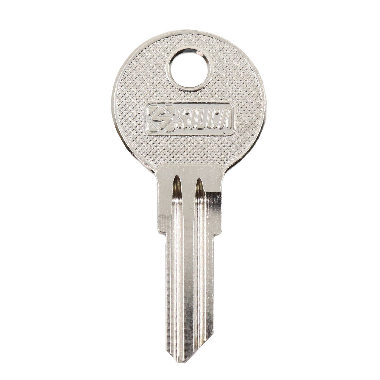 EHI BA5 Silver Blank Key 47mm Nickel Plated Brass