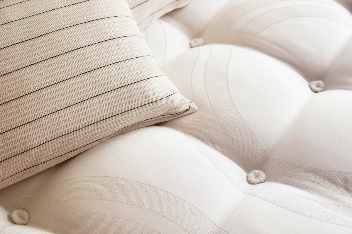 A.H. Beard Origins Populace QI firm double mattress - 2,500 Micro Comfort Coils, wool layer - SILFC1MD