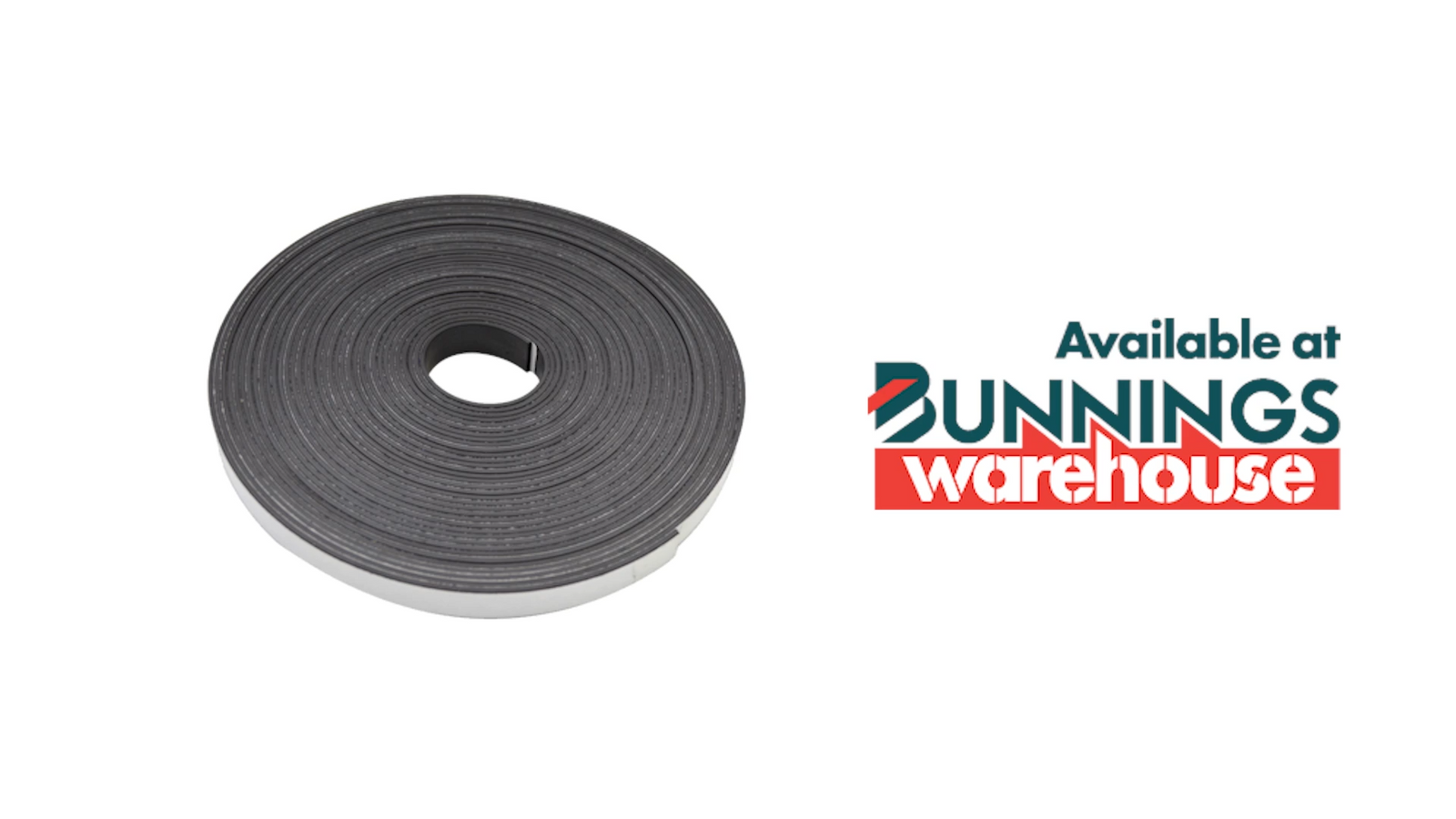 Everhang 10m x 13mm Self-Adhesive Magnetic Strip Flexible