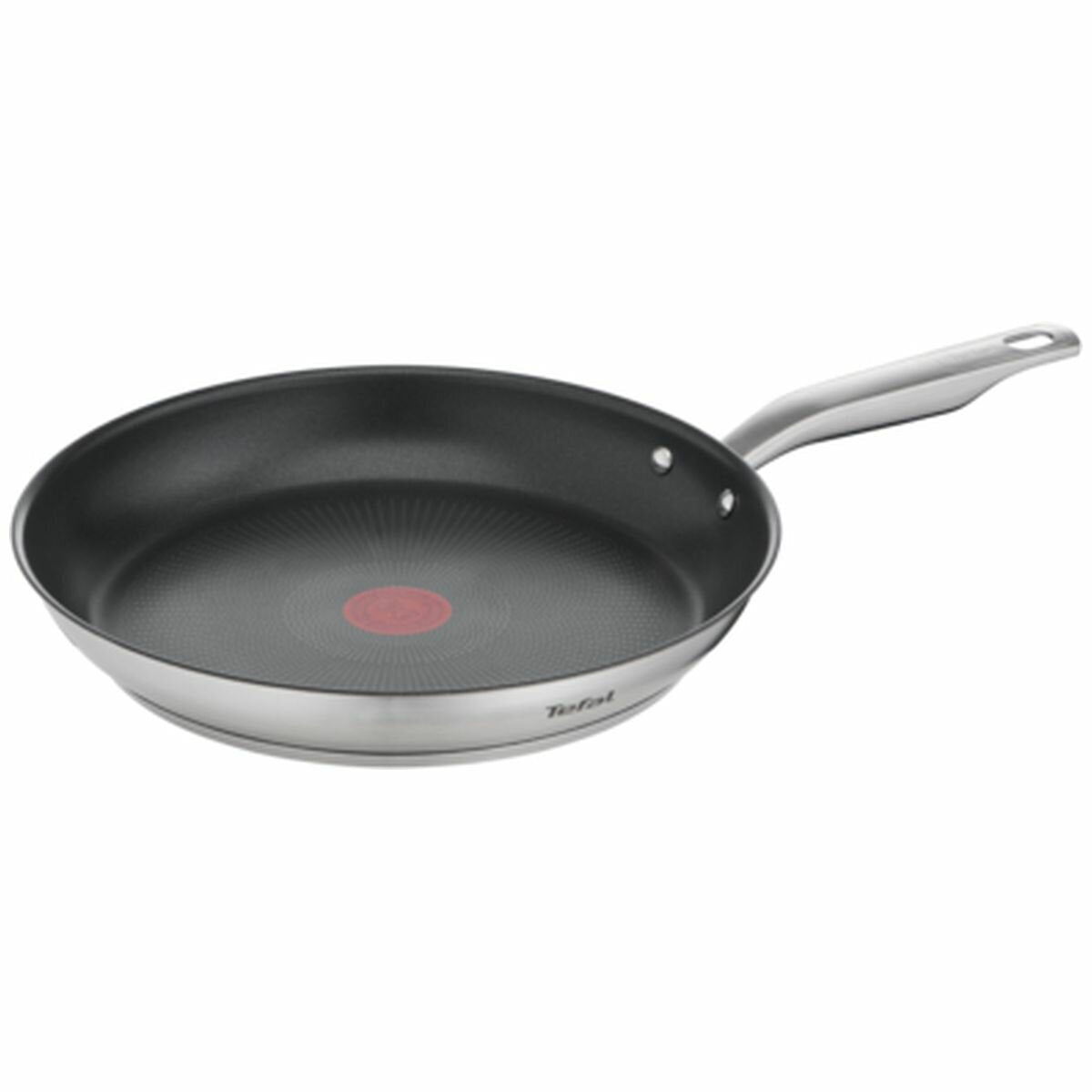 Tefal 24cm Virtuoso Stainless Steel Non-Stick Frying Pan - Full Induction, Thermo-Signal - E4910425