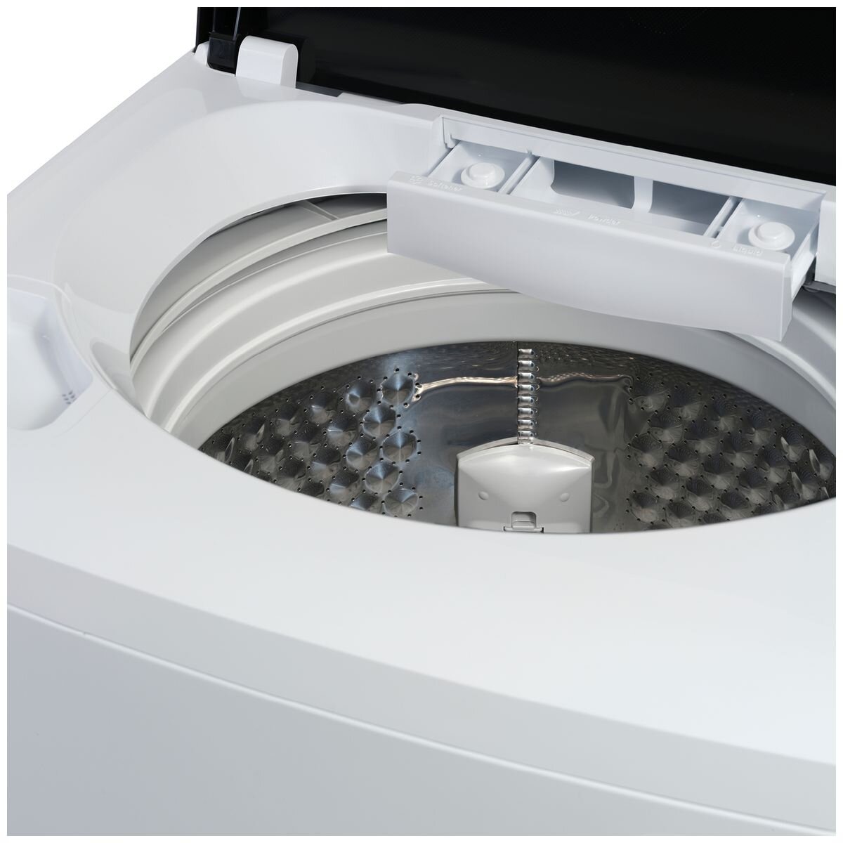Mykin 10kg Top Load Washing Machine - White, Turbo Clean, 10 Wash Programs, Fuzzy Logic - MTLW100RCW