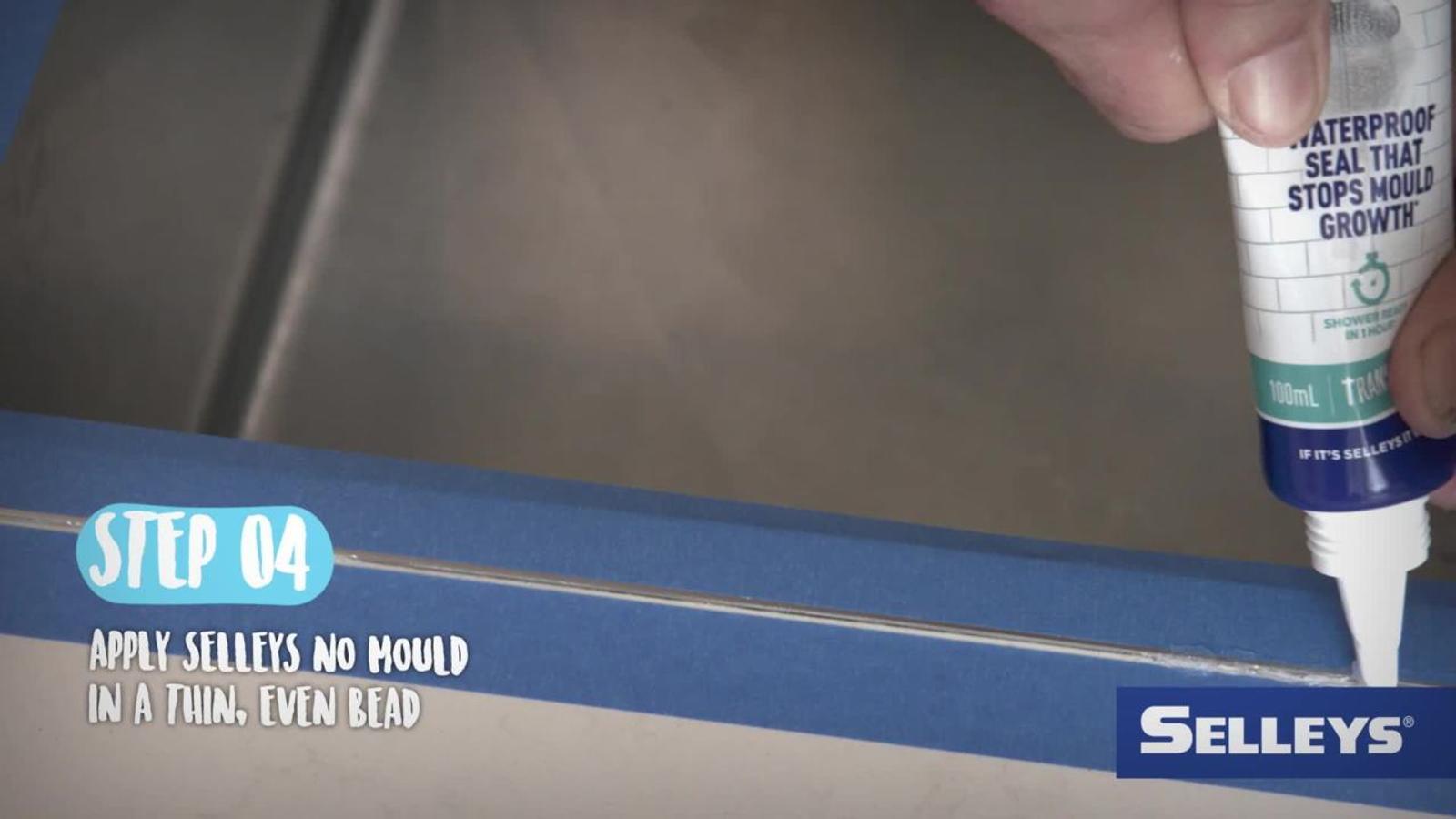 Selleys No Mould 100ml Translucent Silicone Sealant