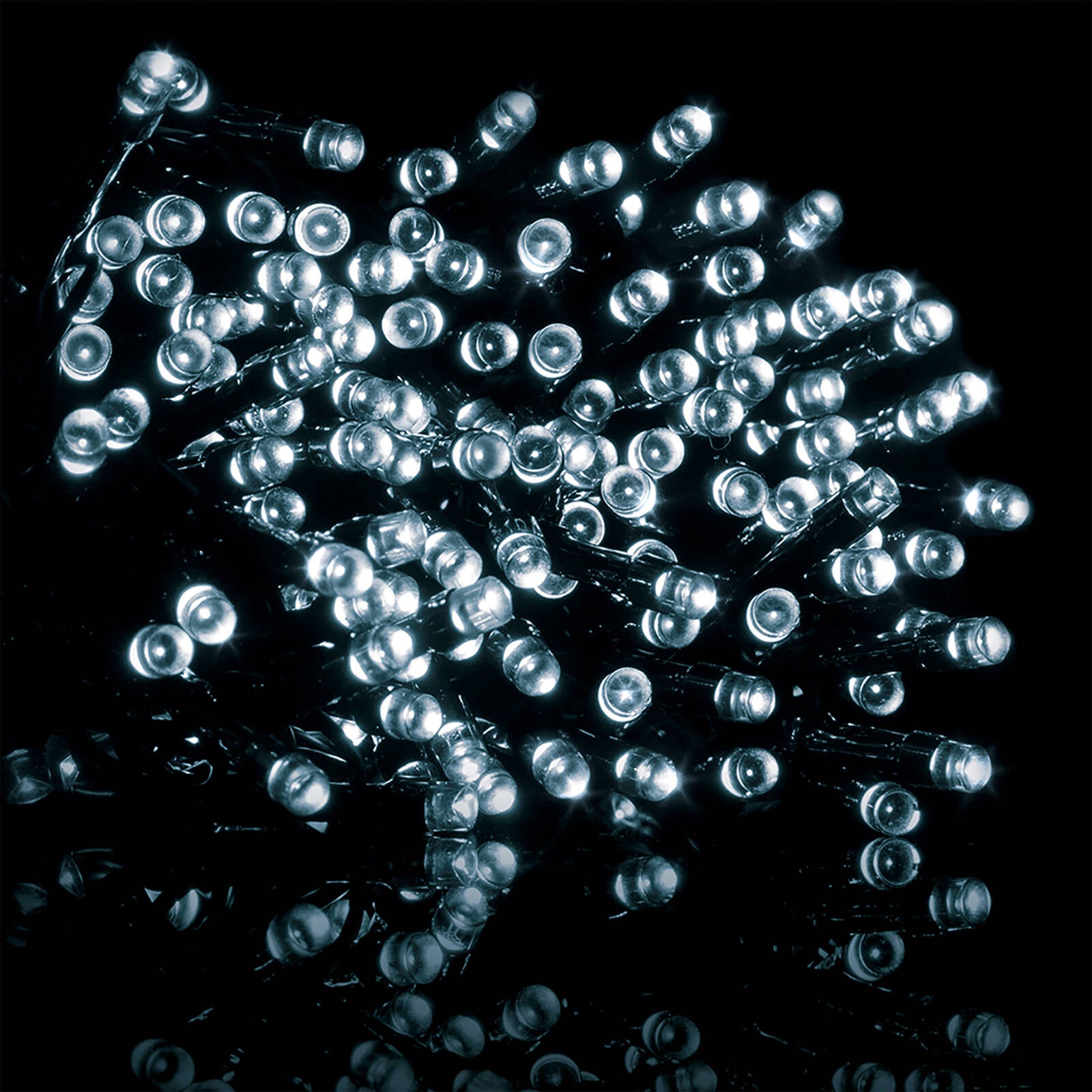 Lytworx White Solar Fairy Lights, 74.9m, 750 LED, 8 Modes, Outdoor - 750 Pack