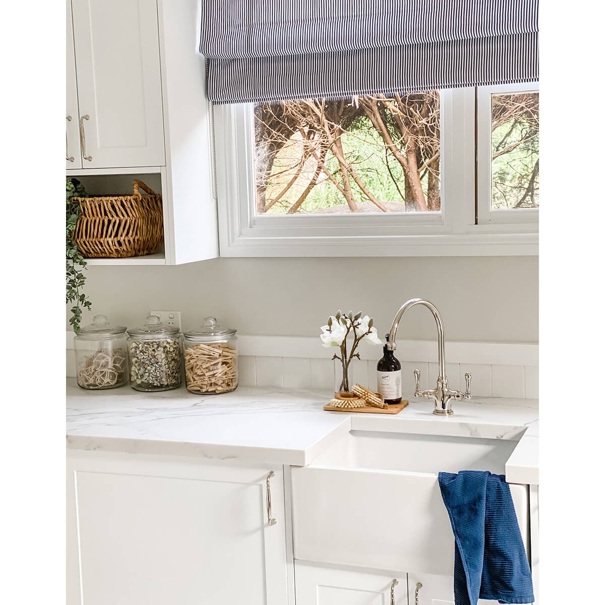 Turner Hastings Patri 60 x 46 butler sink - single bowl, white fireclay, undermount, no drainer - PA60FS-F