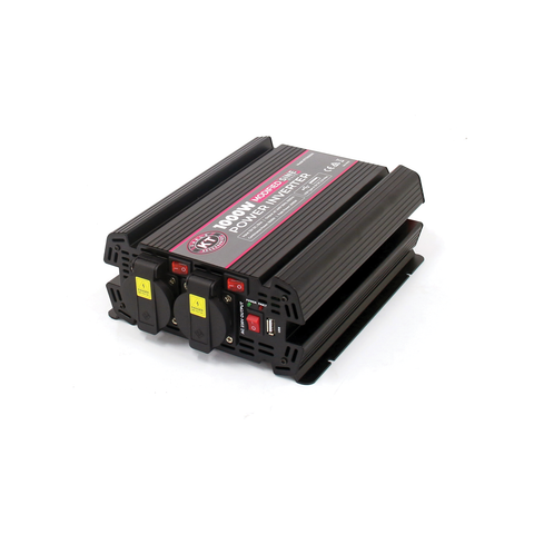 KT Solar 1000W Modified Sine Wave Power Inverter, 12V to 240V KTTS1000M