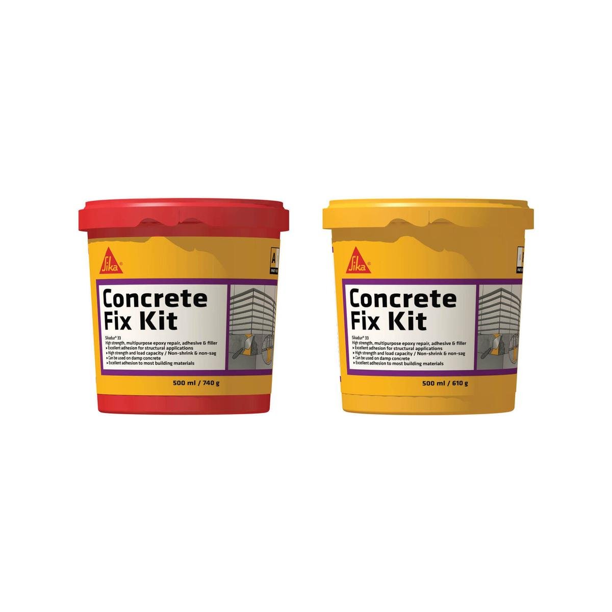 Sika High Strength Epoxy Repair Adhesive - 1l - Paste - Structural Use - SuperSaverAU - view 1