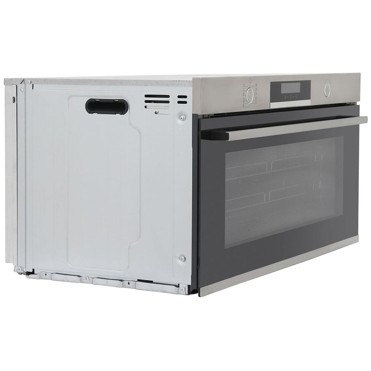Bosch 90cm Series 6 Pyrolytic Built-In Oven - 85L Stainless Steel - Hot Air and Rapid Heat-Up - VBC578FS0