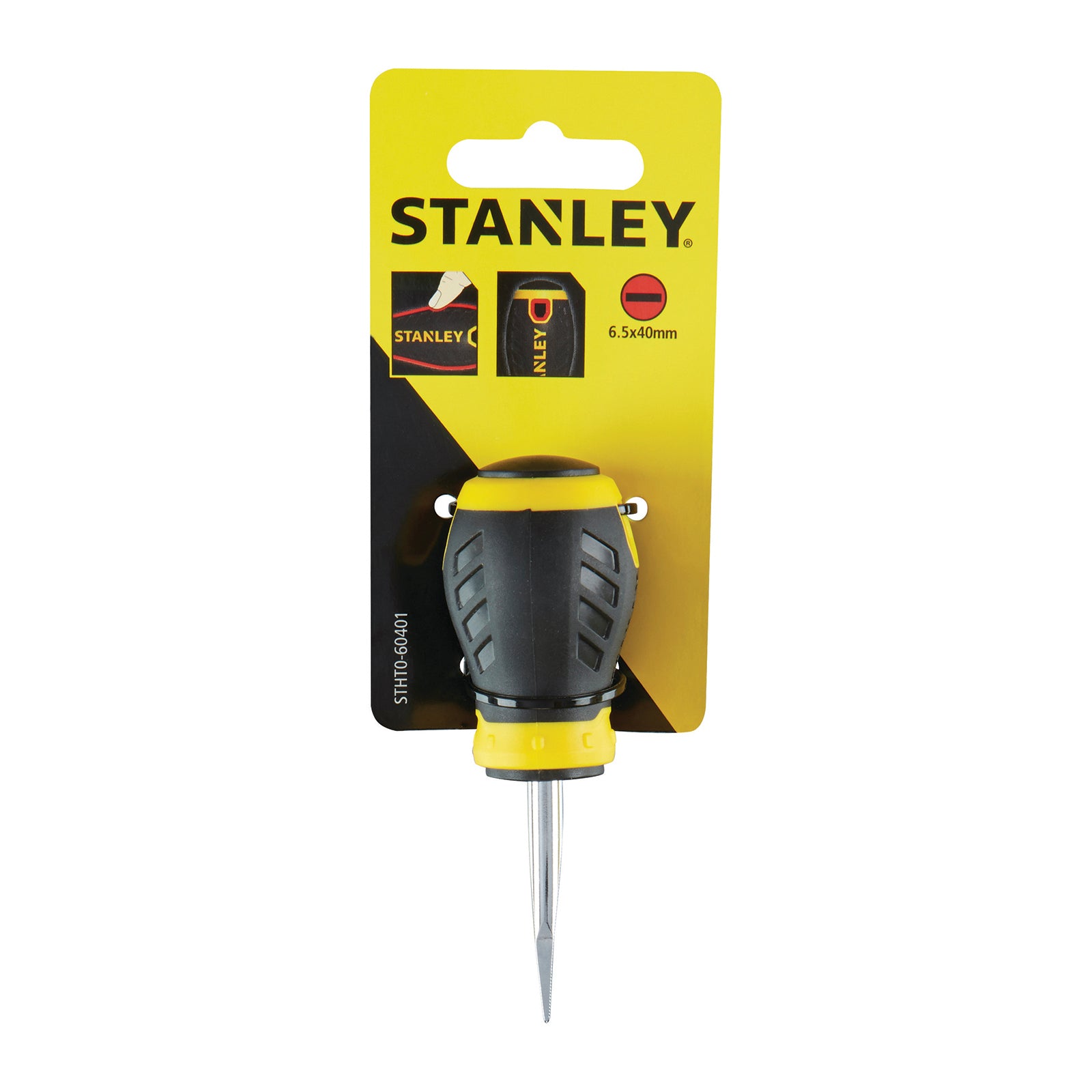 Stanley 6.5 x 40mm Slotted Essentials Screwdriver