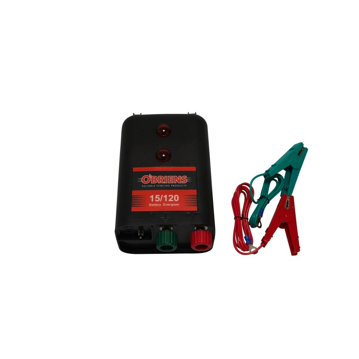 O'Briens 15 120 Electric Fence Battery Energiser 270mm Portable Durable - SuperSaverAU - view 1
