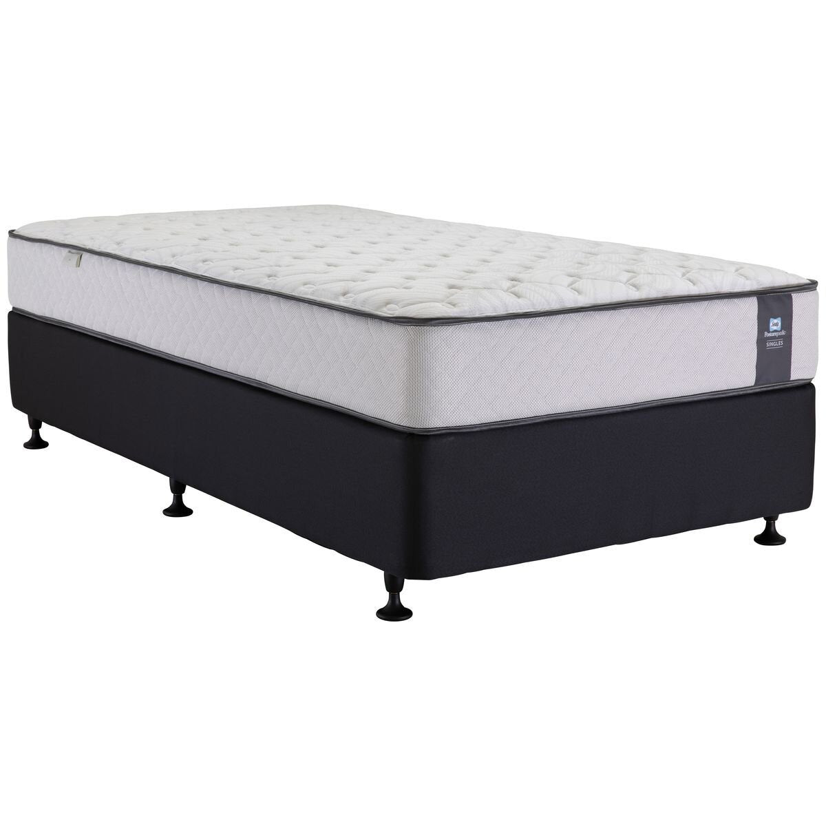 Sealy Posturepedic Eva Firm Long Single Mattress - 2 Stage Titanium AlignSupport - SmarTex - 902150