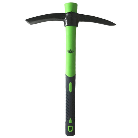 Saxon Mini Pick Mattock - 380mm - Fibreglass Handle - Carbon Steel Head - Lightweight - SuperSaverAU - view 1