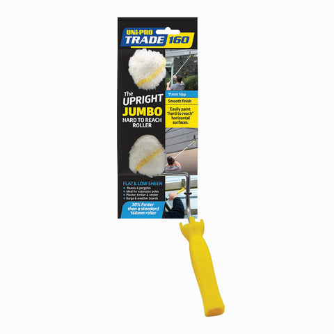 Uni-Pro 160mm Trade Jumbo Upright Mini Roller 11mm Nap Fabric