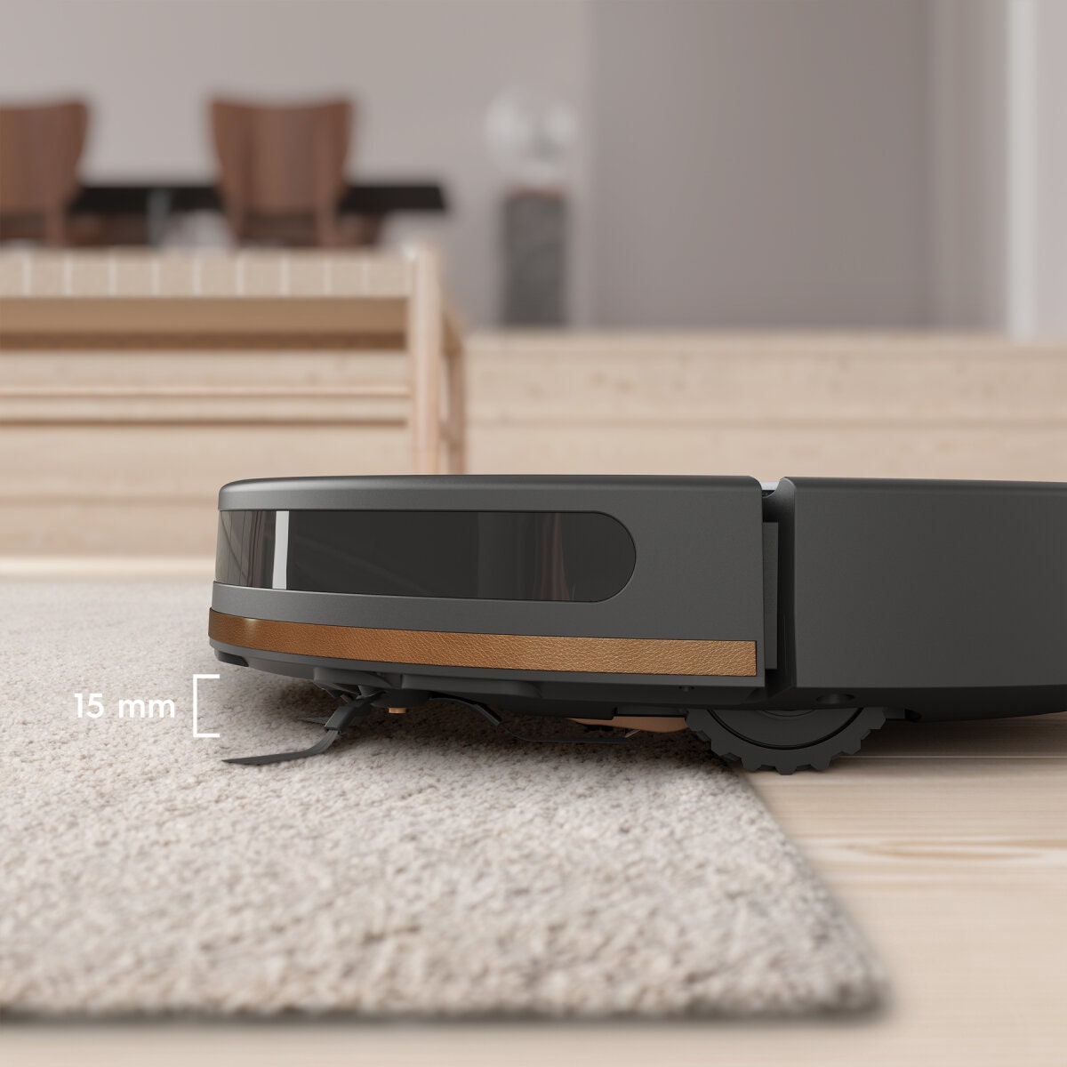 Electrolux UltimateHome 300 robotic vacuum and mop - 120 minute runtime - app control - EFR31221