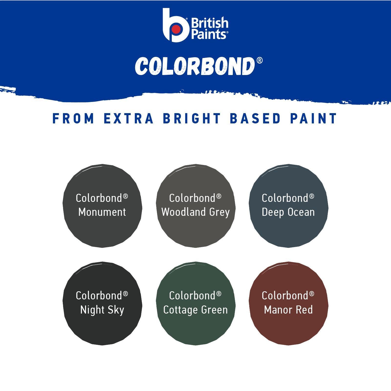 British Paints Paint & Prime Exterior Low Sheen 1L Extra Bright Base, UV Resistant
