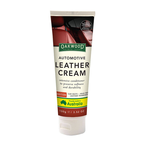 Oakwood 100g Natural Automotive Leather Cream